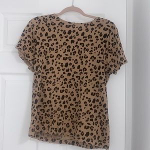 Leopard pattern Top